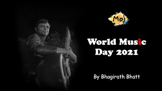 AR Rehman Instrumental Medley - Bhagirath Bhatt Sitar \u0026 Team | MOJ Studio | World Music Day 2021