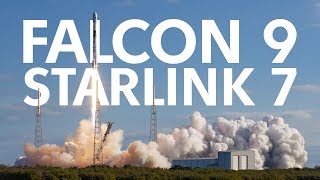 Трансляция пуска Falcon 9 (Starlink 7)