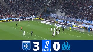 Auxerre vs Marseille 3-0 | Ligue 1 24/25 | Match Highlights