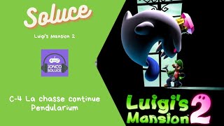 Soluce C-4 La Chasse Continue Suivez la piste Electochien Aiguille Luigi's Mansion 2 Luigi