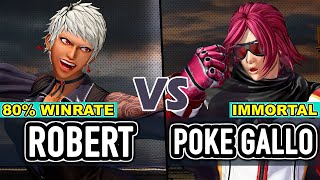 KOF XV ▰ ROBERT (Vice/Shun'ei/Isla) vs POKE GALLO (Blue Mary/Krohnen/Duo Lon)