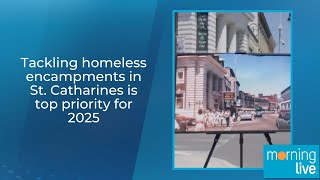 Tackling homeless encampments in St. Catharines is top priority for 2025