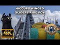 NEW! Hiccups Wing Gliders RIDE POV (FULL 4k) EPIC UNIVERSE (ISLE OF BERK)
