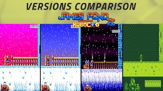 James Pond 2: Codename: RoboCod -Versions Comparison- Amiga, Atari ST, CD32, MS-DOS and much more!