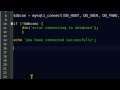 Connect to MySQL Database with PHP