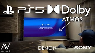 Dismantling & Reassembly Home Cinema Dolby Atmos with Unboxing PS5 💪