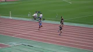 【パラ陸上】松田將太郎/増戸拓未/石垣喜人 T37 男子 100m 予選2組目 (-0.8m/s) : 2019 第30回 日本パラ陸上競技大会