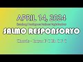 Salmo Responsoryo - April 14, 2024 - with chords