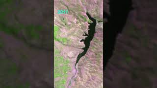 Water Level in Latyan Dam, Iran||  دریاچه لتیان || #shorts ||#iran|| #drought ||