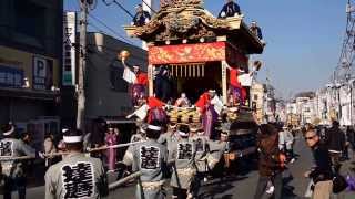 秩父夜祭2013年　宵宮昼　本町屋台