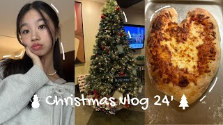 🎄Christmas vlog: Making Pizza, Driving for the first time, flying out to Boston