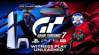 PS5 Pro, PSVR2, GT7, Gran turismo 7, Avermedia Live gamer ultra 2.1, 60 year old gamer,