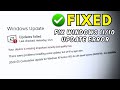 Fix Windows 11/10 Update Error – 100% Working Solutions!