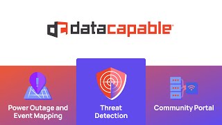 Threat Monitoring and Real-Time Alerts via The DataCapable Platform