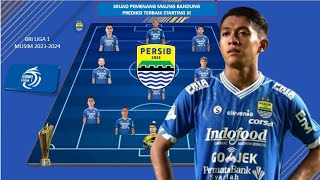 🔴GACOR ❗ PERSIB FULL POWER ! Maung Bandung Yakin Juara ! ~ Prediksi Lineup Persib dg Skuad Pemenang