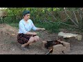 Morning Villager girl Routine: Cooking Traditional Food on Fire| Fast Way of Making Money in Village