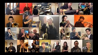 【RemoteSession】 ♩ Trains - Blue Note Tokyo All-Star Jazz Orchestra directed by Eric Miyashiro