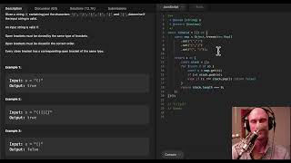 LeetCode 20. Valid Parentheses — JavaScript