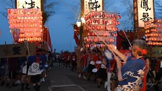 宝立七夕キリコ祭り　2014年8月7日 山の手、中の釜