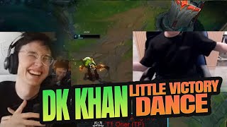 Caedrel Reacting to DK Khan's Victory Dance with Ivern