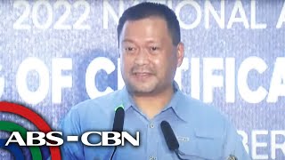 Ex-Sen. JV Ejercito faces media after filing COC for senator | ABS-CBN News