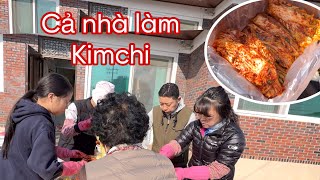 Cả nhà tập trung làm kim chi. Cô Bất Ngờ khi thấy Donggun Minju