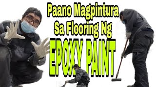 Paano Magpintura Sa Flooring Ng EPOXY PAINT