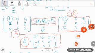 Linear Algebra session 2 LU factorization