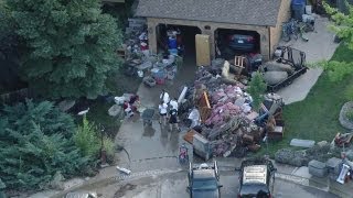 Raw video: Flood damage in Longmont