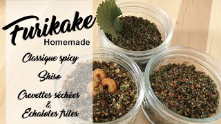 Homemade Furikake - 3 façons - ふりかけ - Recette Facile - HeyLittleJean