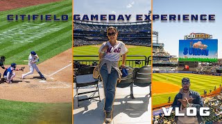 Citi Field Gameday Experience | Club Seats, Free Food & Mets Win!