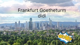 跟我游|法兰克福歌德木塔|150年历史|Goetheturm|Frankfurt