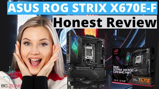 BEST MOTHERBOARD OVERALL FOR RYZEN 9 7900X? ASUS ROG STRIX X670E-F GAMING WiFi REVIEW!