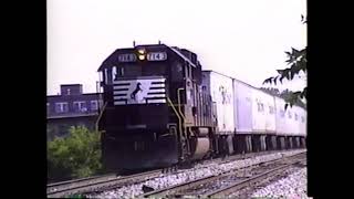 NS Triple Crown Roadrailer Cincinnati area Early 90's