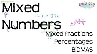 Mixed Numbers | Revision for Further Maths GCSE, iGCSE or Level 2 and Level 3