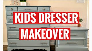 KIDS DRESSER MAKEOVER / BEYOND PAINT / NANTUCKET