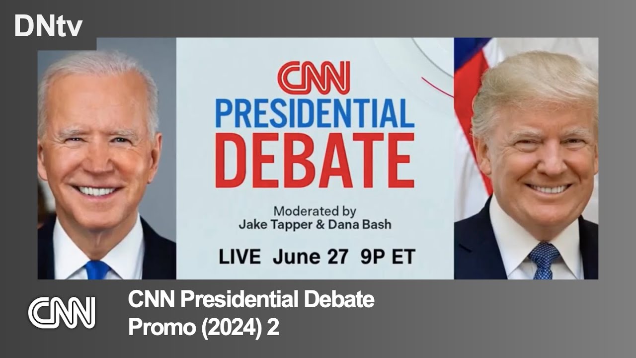 CNN | 'CNN Presidential Debate' - Promo (2024) 2 - YouTube