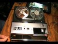 national rq 158s auto reverse portable reel to reel.wmv