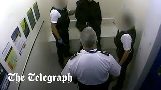 Footage shows moments before custody sergeant Matt Ratana was shot dead at Croydon Police station