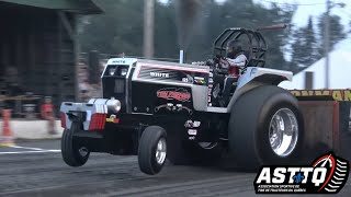 Tractor Pulling 2024: Hot Farm Tractors ASTTQ Cookshire Fair 2024