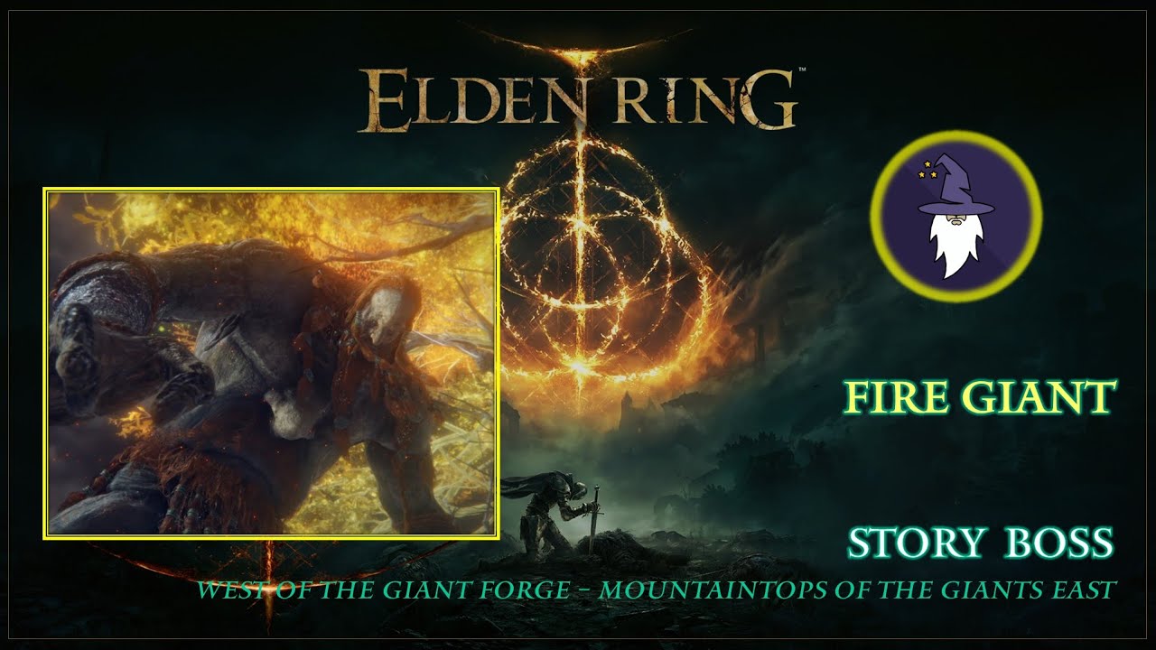 ELDEN RING - DEFEATING FIRE GIANT (Mountaintops Of The Giants Story ...