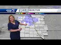 snow possible for omaha monday afternoon