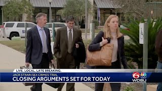 Closing arguments Jack Strain trial
