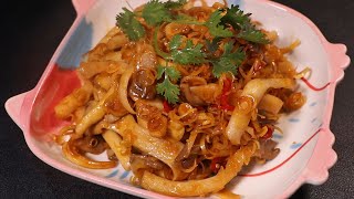Cách làm Nấm Bào Ngư Xào Sả Ớt chay mặn đều dùng được