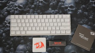 A smashing 60% keyboard with hotswappable switches! An unboxing of the Redragon K530 Draconic