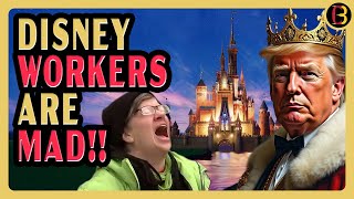 DISNEY Employees Melt Down over Company Rolling Back DEI