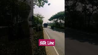 Silk Line Travels | Hyundai Ac Bus | Luxurious Bus Bangladesh #bus #hyundai #busvideo #bd #shorts