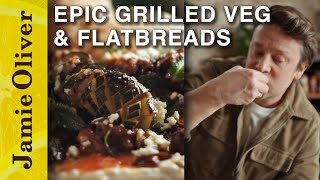 Epic Grilled Veg & Flatbreads | Jamie's Air-Fryer Meals, with Tefal | Channel 4,