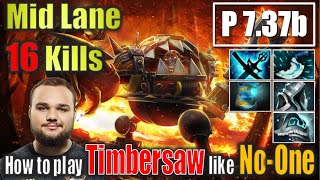 7901458932 Timbersaw Mid No-one 16 Kills DOta 2 gameplay 4K