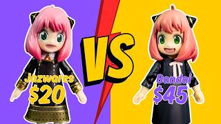 Figure Versus: Can a $20 Jazwares Anya Forger BEST a $40 Bandai S.H. Figuarts? #spyfamily